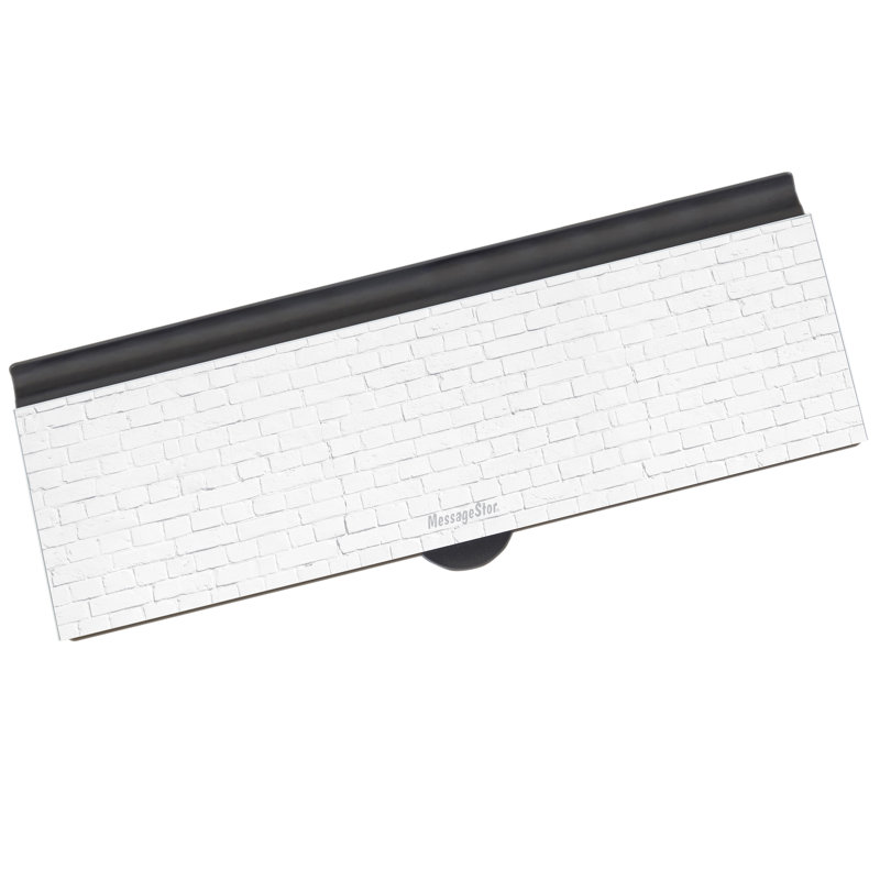 ECR4Kids MessageStor Keyboard Write and Store, Desk Organizer, White